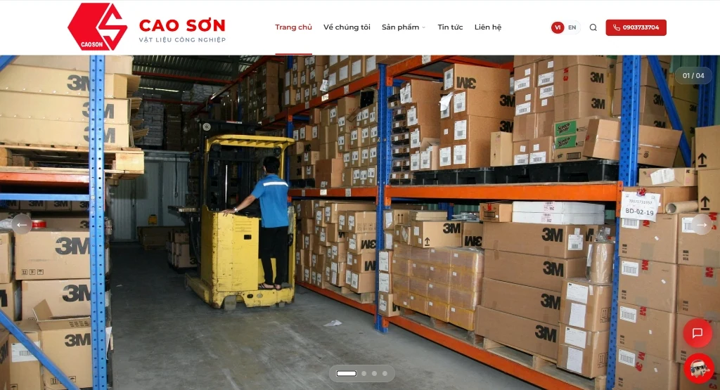 THIẾT BỊ VẬT TƯ CAO SƠN