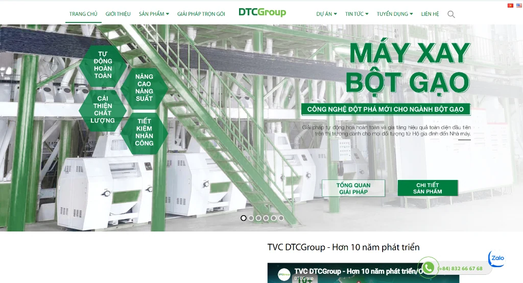 DTC GROUP — CÔNG NGHỆ CHẾ BIẾN