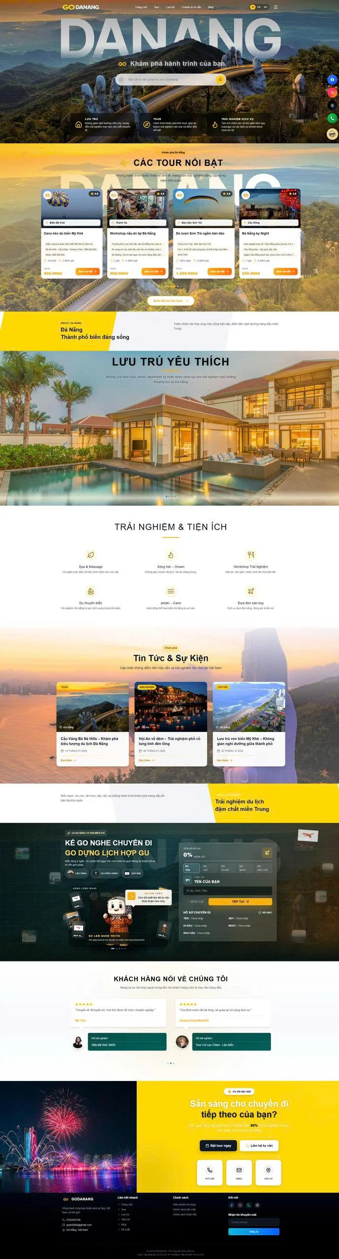 Du lịch Đà Nẵng — Tour, villa và trải nghiệm du lịch trực quan