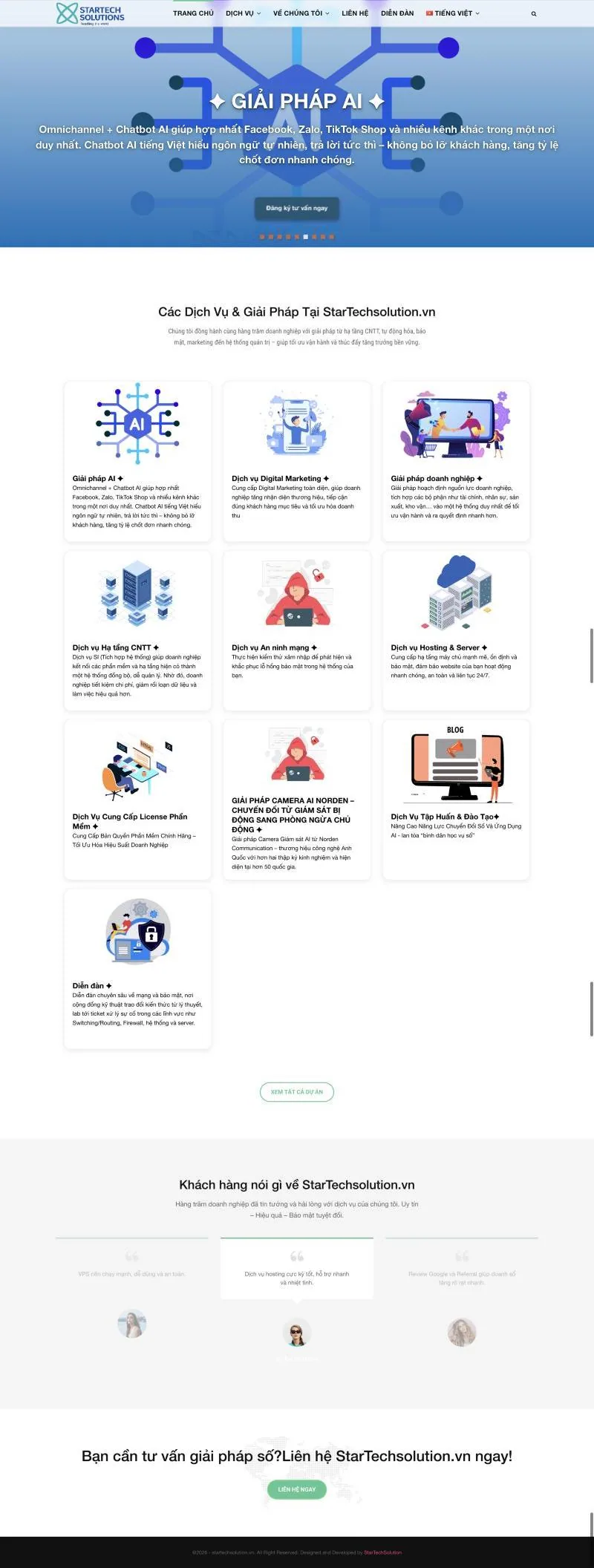 Website Startech Solution