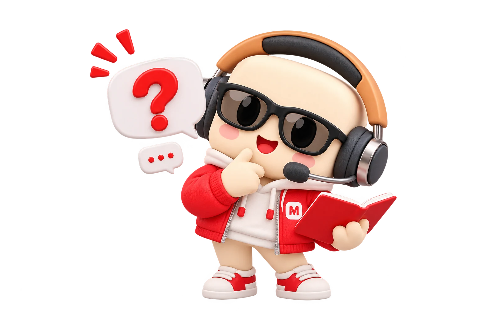 Markee Support Mascot