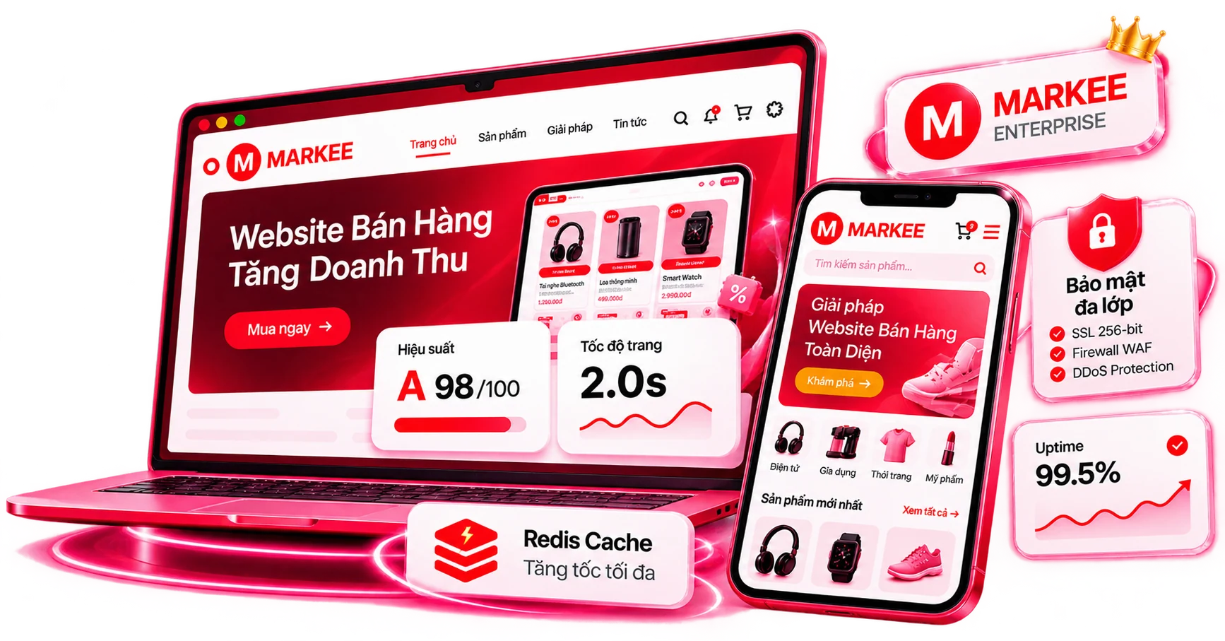Professional e-commerce website